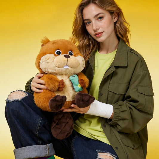 Disney Pixar Hoppers Mabel Plush, 12" Stuffed Animal Hoppers Toys