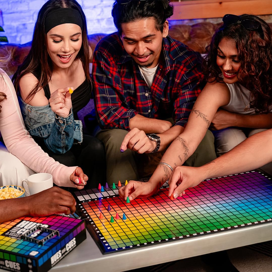 HUES and CUES - Vibrant Color Guessing Board Game