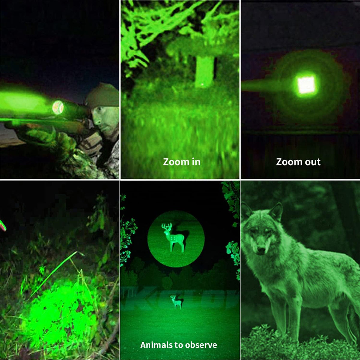 İngilizce (Shopify / Global Satış İçin):  4-in-1 Multi-Color Rechargeable LED Flashlight (RGBW)