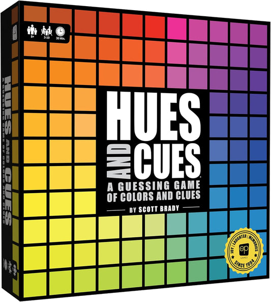 HUES and CUES - Vibrant Color Guessing Board Game