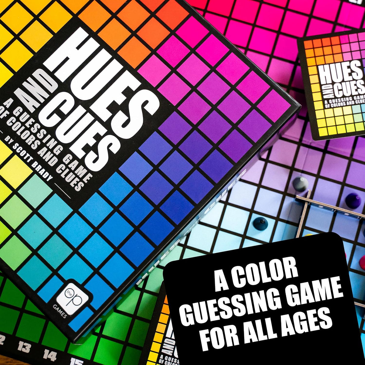 HUES and CUES - Vibrant Color Guessing Board Game